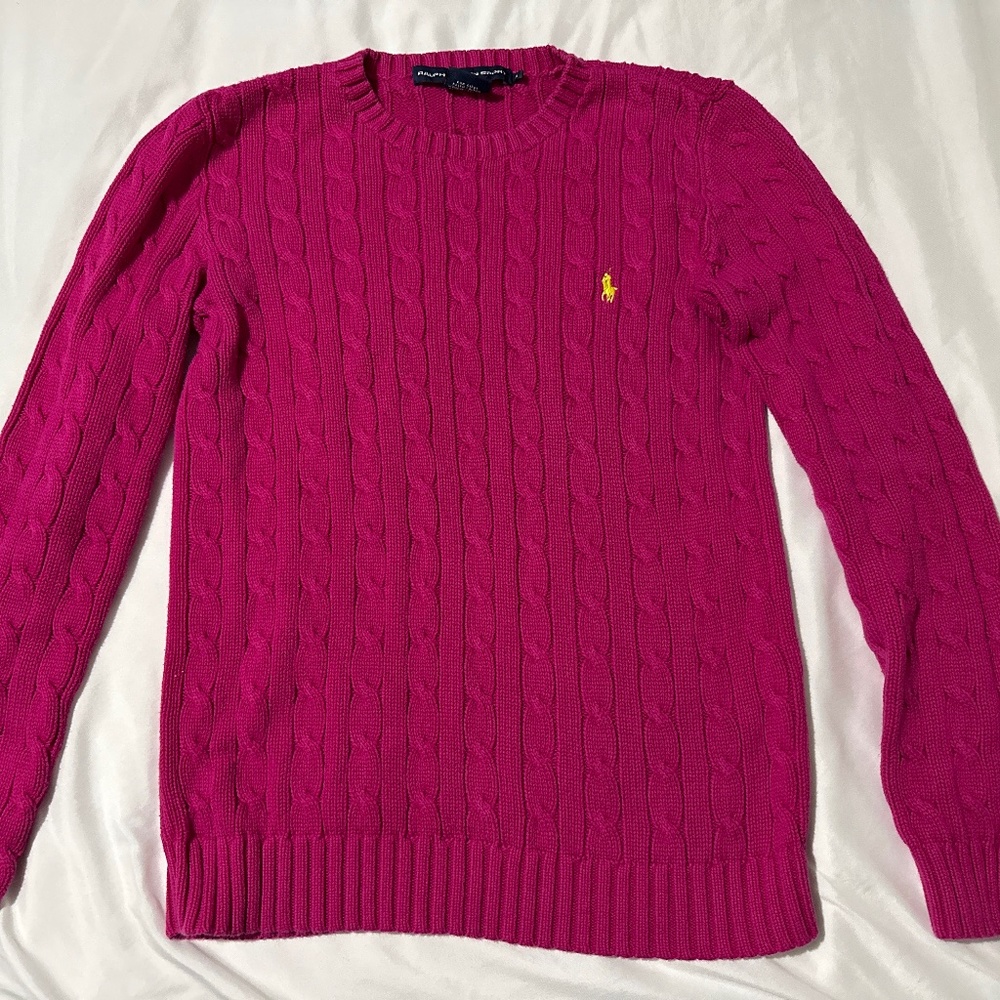 Ralph Lauren cable-knit sweater